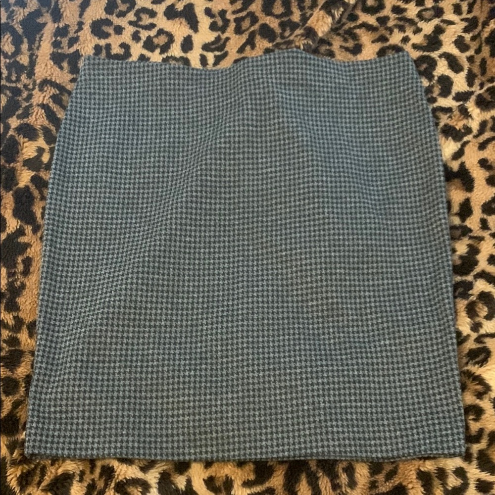 George Black and Grey Pencil Skirt